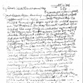  Irvine, William- Handwritten Letter page 1 