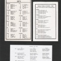 Bible Study & Convention Speaker Lists 1975