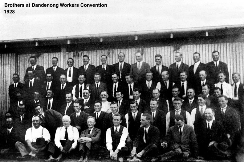 VIC Dandenong  Convention Brother Workers