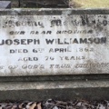Williamson, Joseph Tombstone