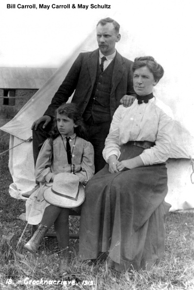Carroll, Bill, Maggie (1903) & Dtr May.JPG