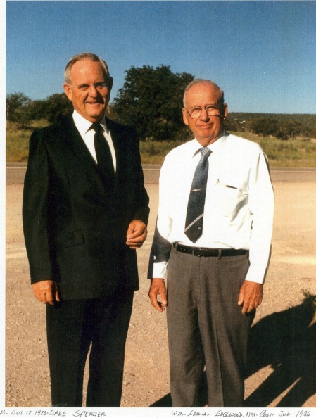 Lewis, Wm. (right) with Dale Spencer.JPG