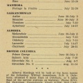 1955 Western Canada List