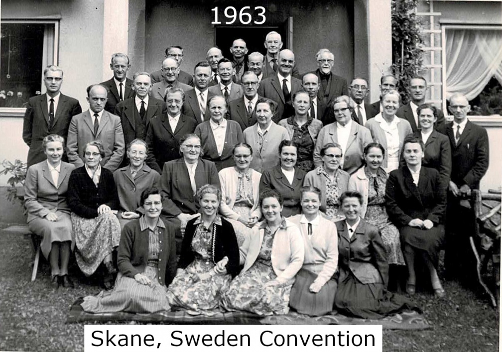 1963 Skane Sweden Convention