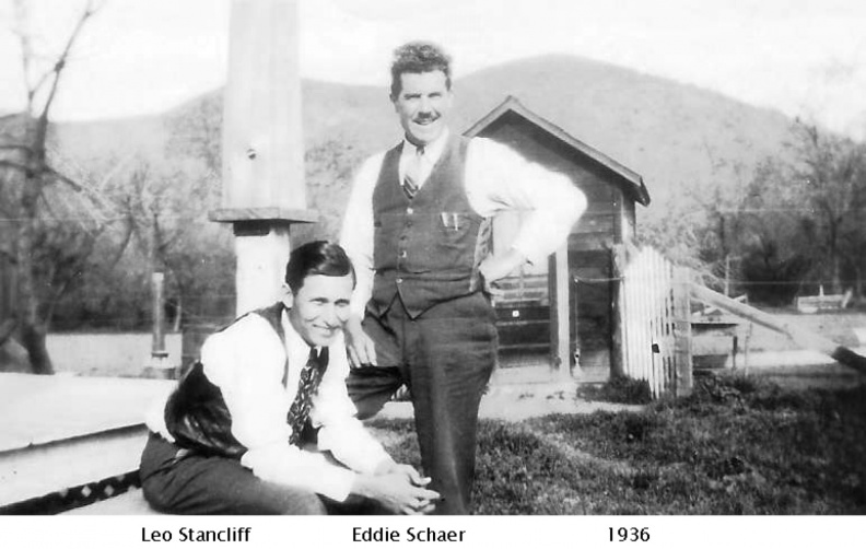 Stancliff, Leo&amp; Ed Schaer 1936  