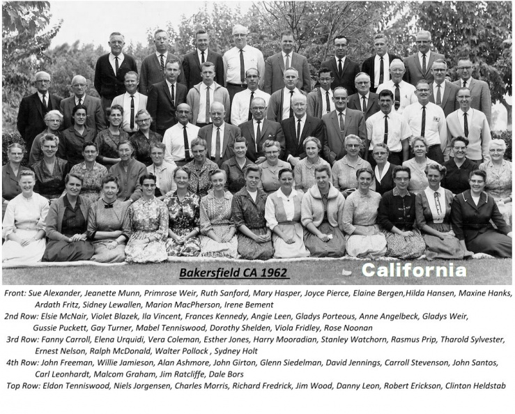 CA 1962 Bakersfield &amp; San Diego