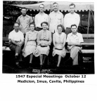 1947 Especial MeetingsCavite Philippines