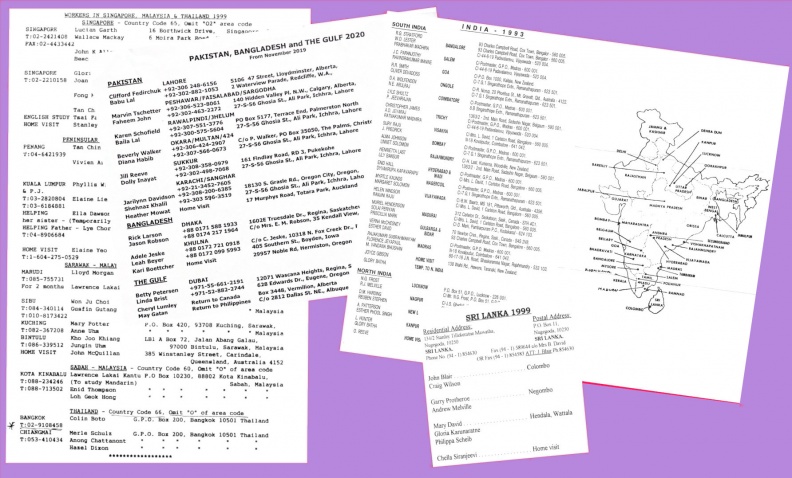 Asia - Far and Middle East-Workers Lists P2 