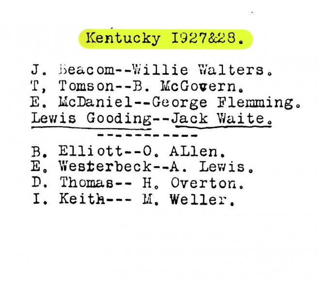 KY 1927-28