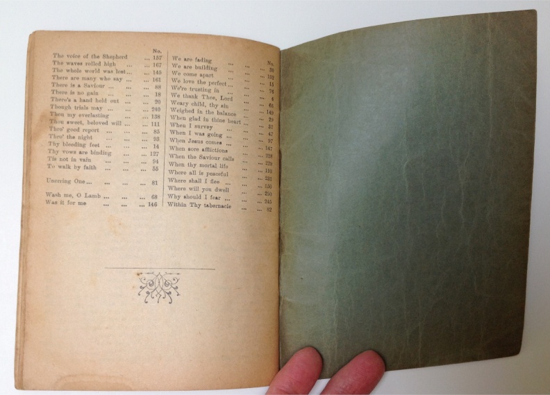 1914 Hymnbook 5