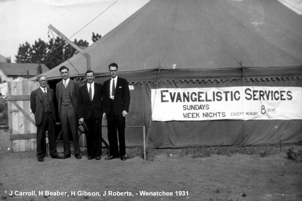 Carroll, Baeber, etc.  Gospel Meeting Tent #3
