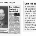 Hendrson suicides Australia