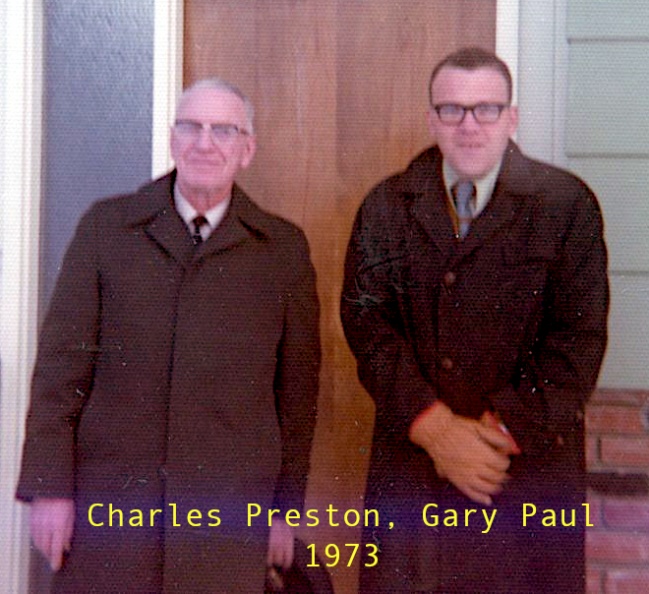 Preeston, Charles, and Gary Paul 1973