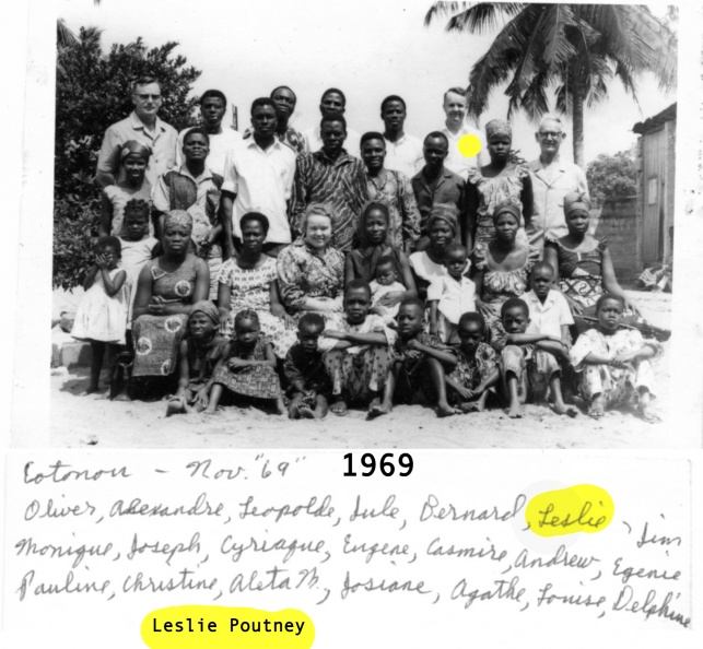 Cotonou , Benin, W. Africa 1969