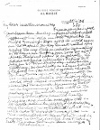  Irvine, William- Handwritten Letter page 1 