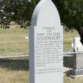 Grave-Tombstone Goodnight Chas-Mary