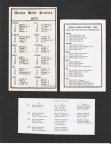 Bible Study & Convention Speaker Lists 1975
