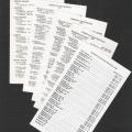 Convention Lists