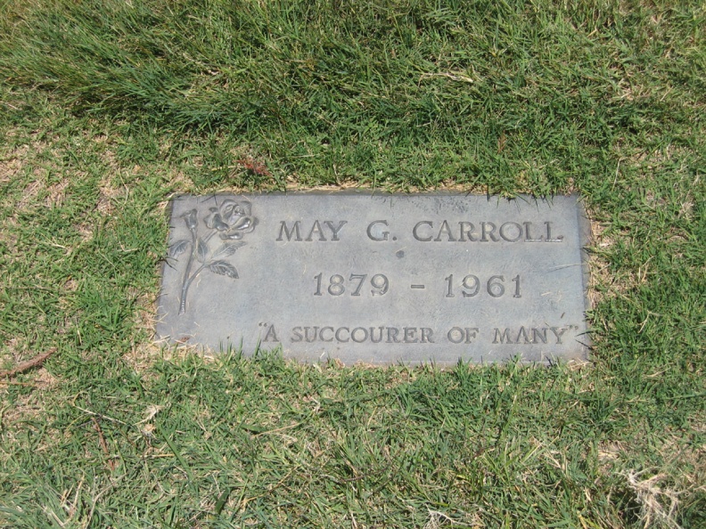 Grave - May G. Carroll 1879-1961.jpg