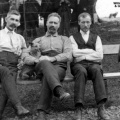 Gill, Willie, Wm Irvine & Geo Walker 1910 Big