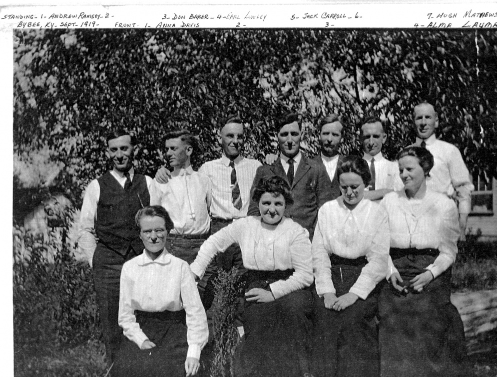 KY 1919 Bybee Convention