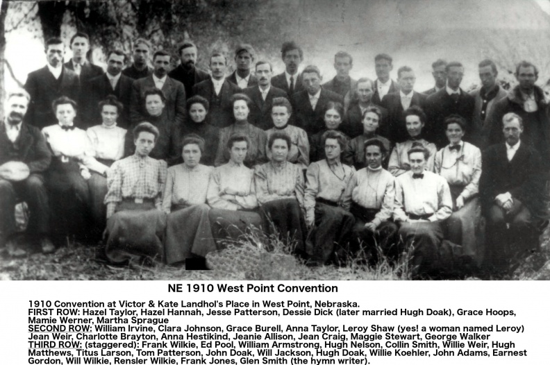 NE 1910 West Point Convention
