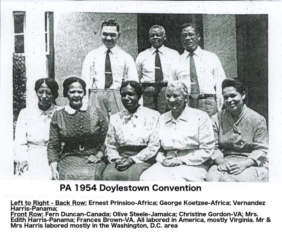 PA 1954 Doylestown Convention