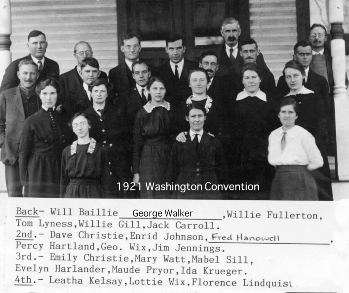 WA 1921 Convention