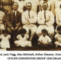 Conv 1934 Ceylon - Names  