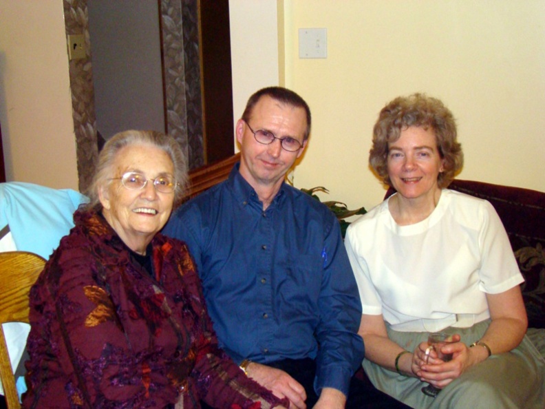 Magowan, Marg and her husband Lance and Marg's Mother   