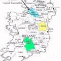 Ireland Map by Counties  