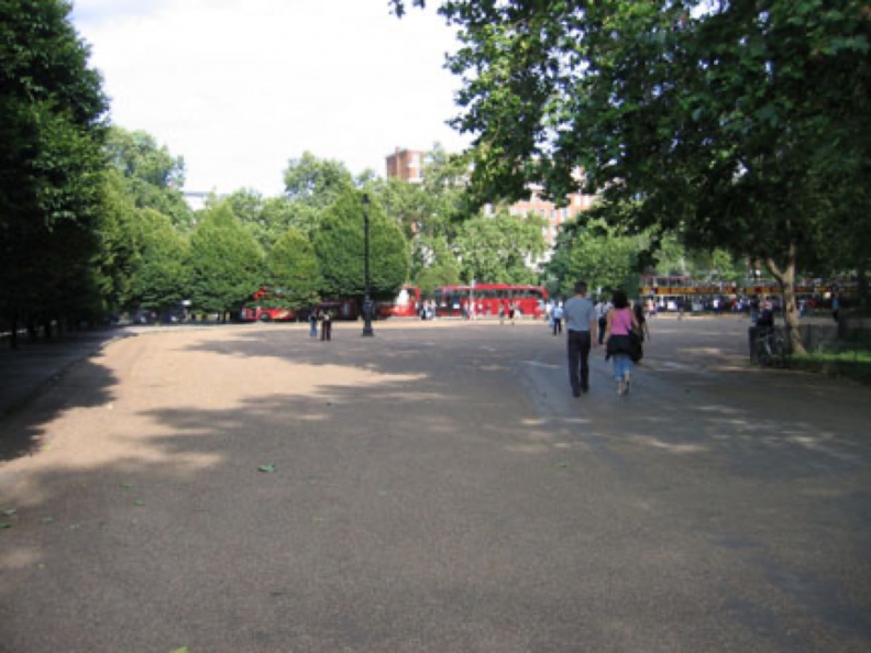 Hyde Park, London England - Speakers Corner    