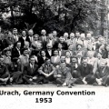 1953 Urach Germany Convention   -