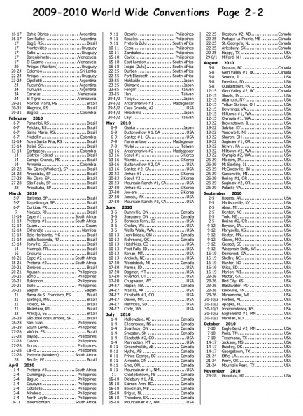 2009-10 World wide Convention List page 2.jpg