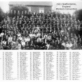 1921 England, Dimsdale, Staffordshire-Workers Convention names &amp; photo