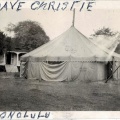 Christie,Dave tent Hawaii