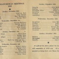 SK 1948 Meetings schedule