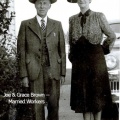 Brown, Joe &  Grace married