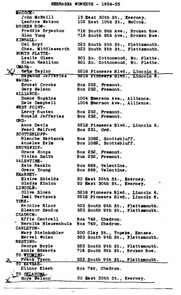 NE 1954-55