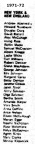 NY  New England 1971-72