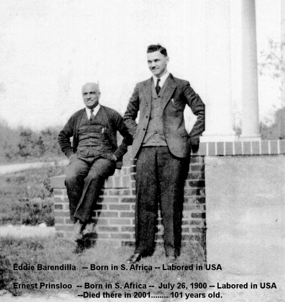 Barendillo, Eddie, Ernest Prinsloo