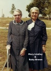 Lindley, Mary &amp; Ruby Brown