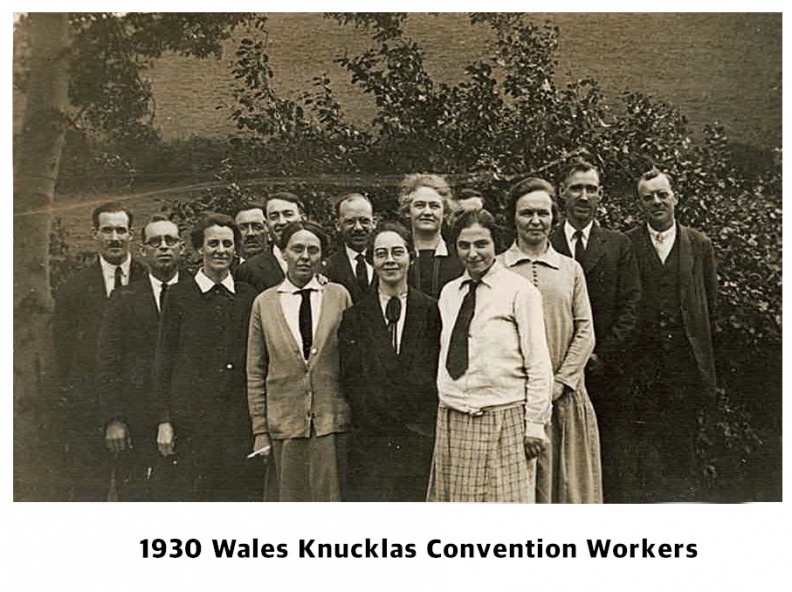 14  1930 Knucklas Convention Workers