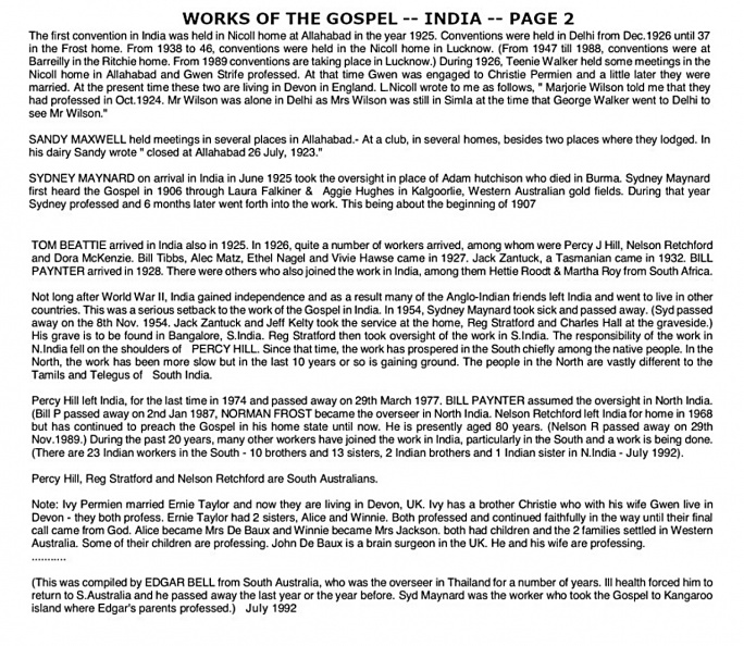  19 India-Work of the Gospel page 2