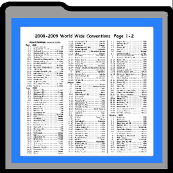WW Convention Lists