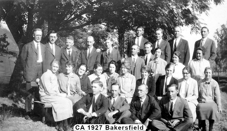 CA 1927 Bakersfield