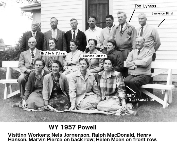 WY 1957 Powell 
