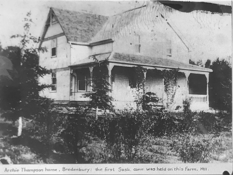 SK 1911 Bredenbury (first Convention in SK)