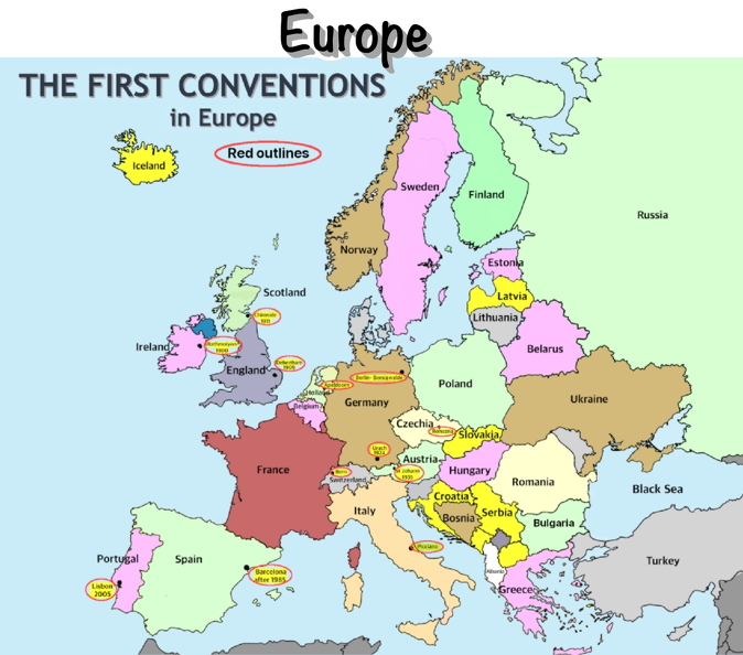  Europe Conventions