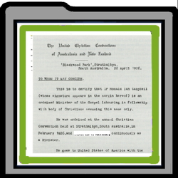 Australia - NZ  CC Stationery